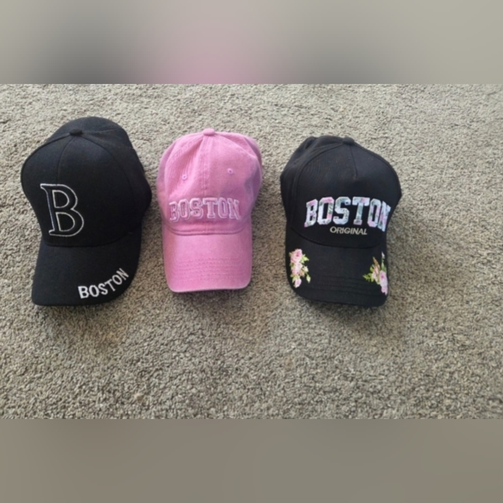 3 BOSTON HATS